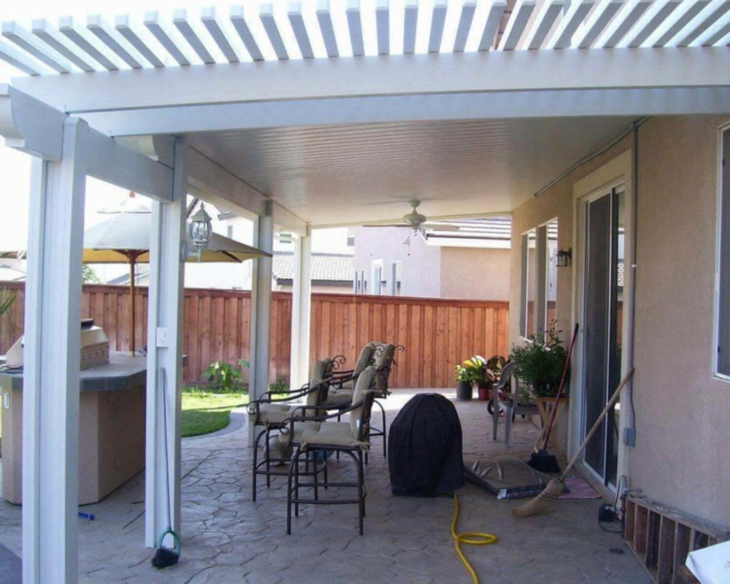 Combination Lattice Laguna & Solid Patio Covers