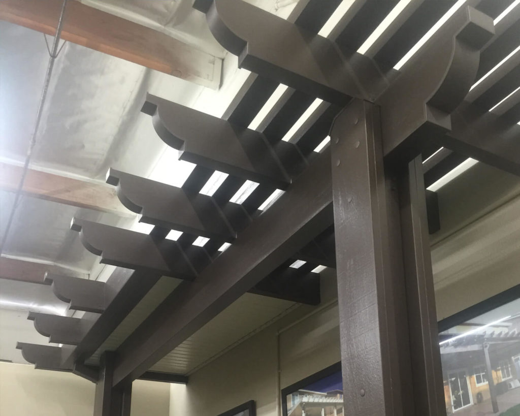 Combination Lattice Laguna & Solid Patio Covers