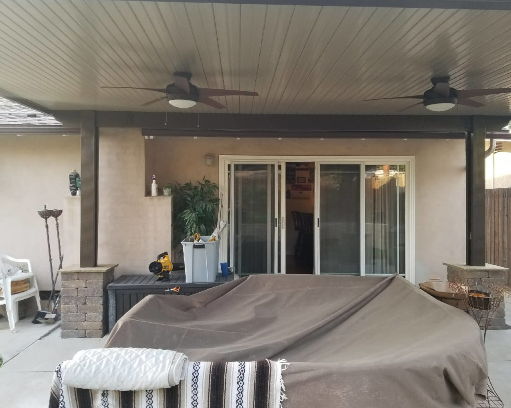 Solid Attached Patio Covers