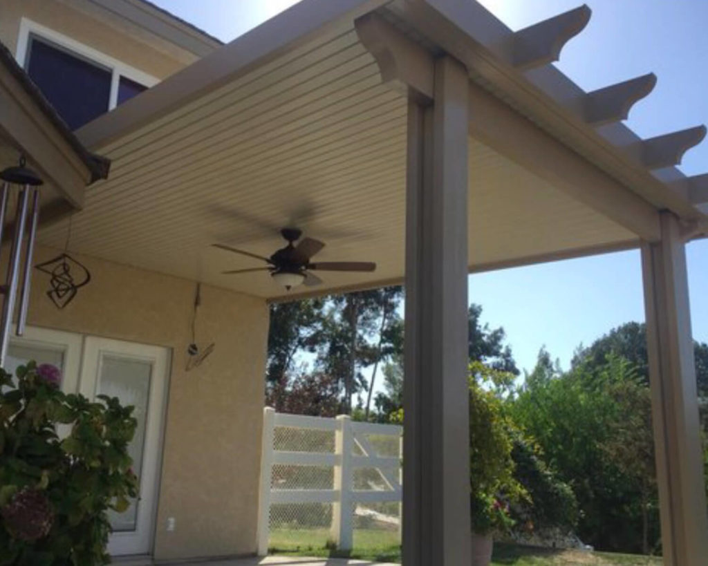 Solid Attached Patio Covers