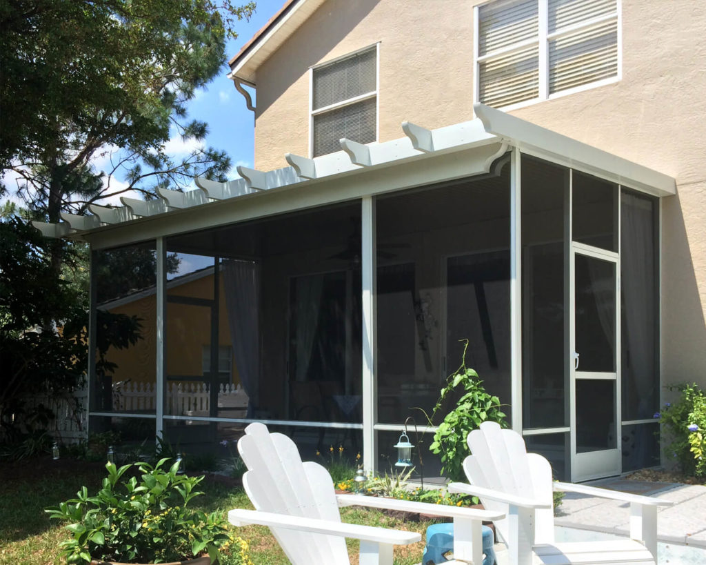 Solid Attached Patio Covers