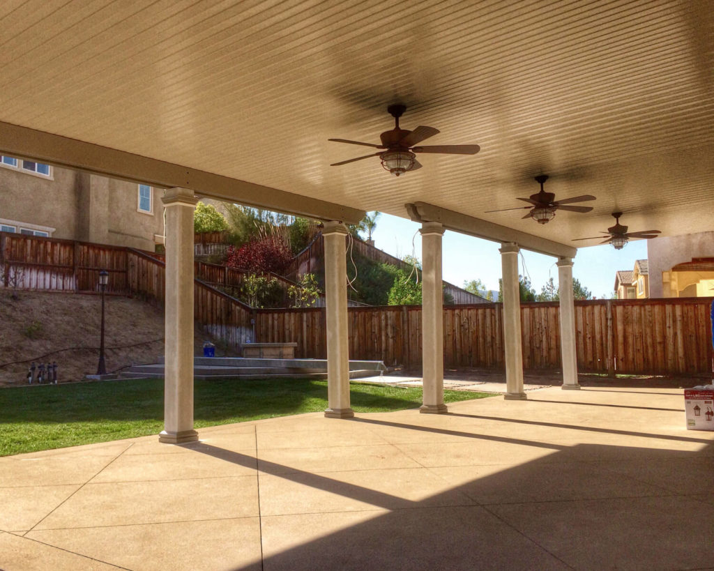 Solid Attached Patio Covers