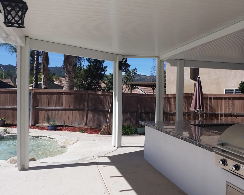 Solid Attached Patio Covers