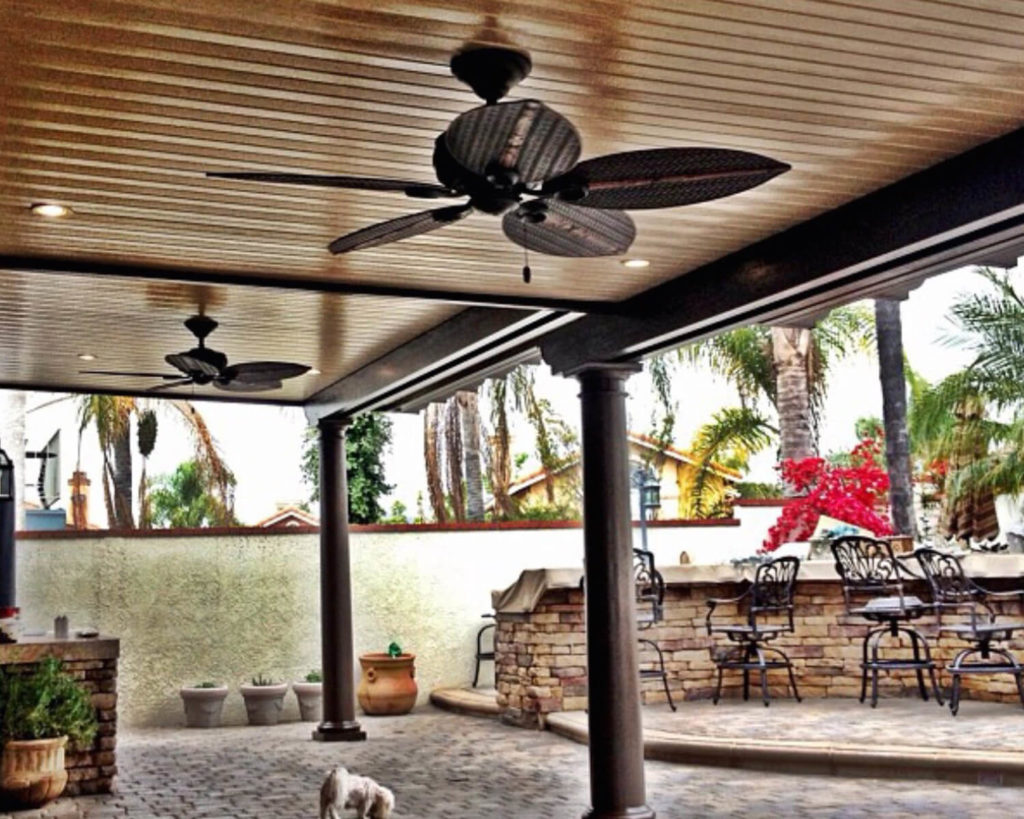 Solid Attached Patio Covers