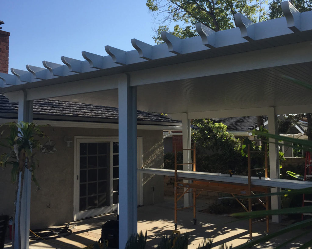 Solid Freestanding Patio Covers