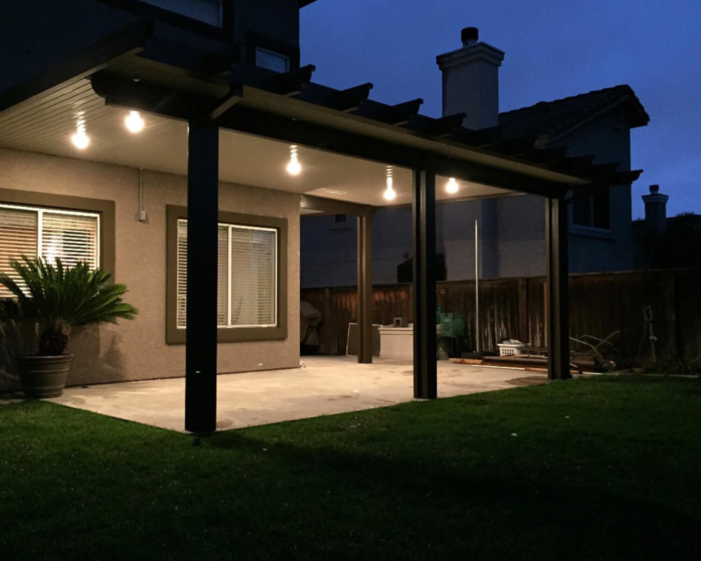 Solid Attached Patio Covers