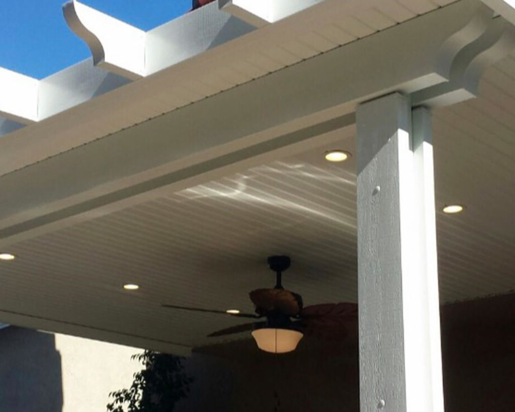 Solid Attached Patio Covers