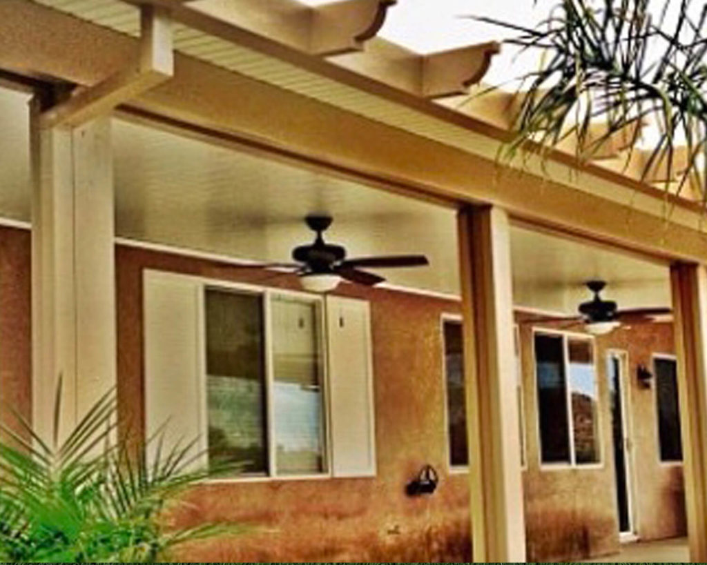 Solid Attached Patio Covers