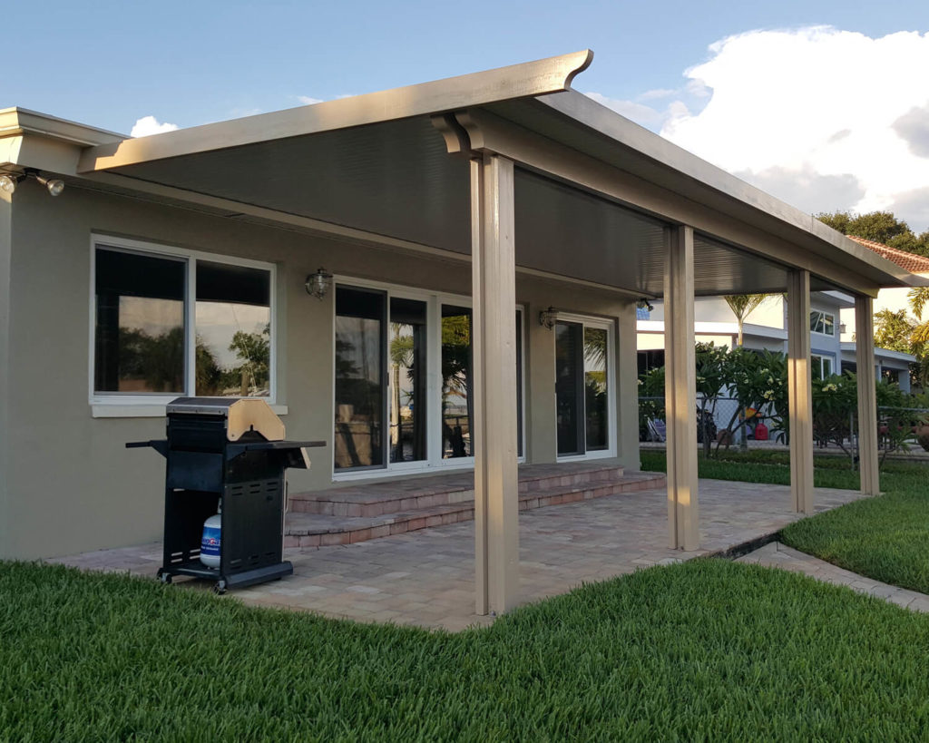 Solid Attached Patio Covers