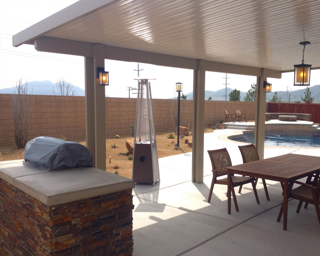 Solid Attached Patio Covers