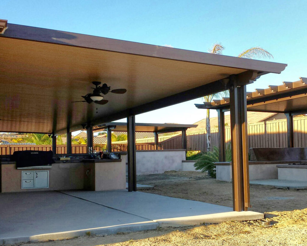 Solid Attached Patio Covers