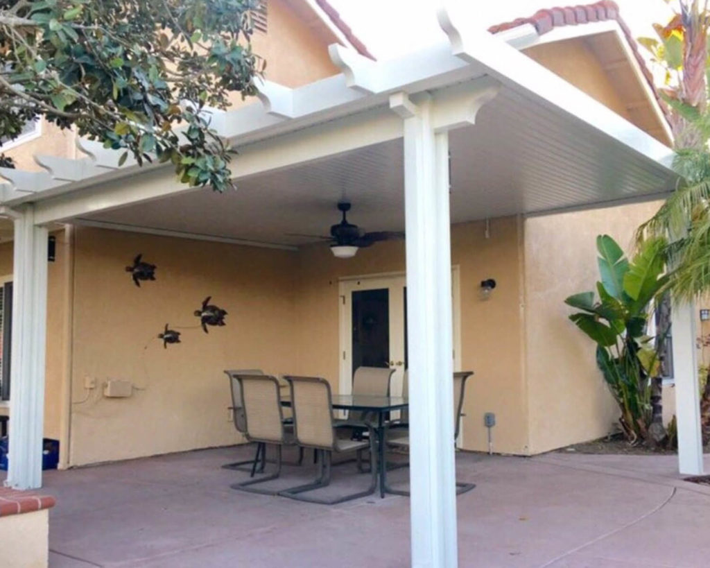 Solid Attached Patio Covers