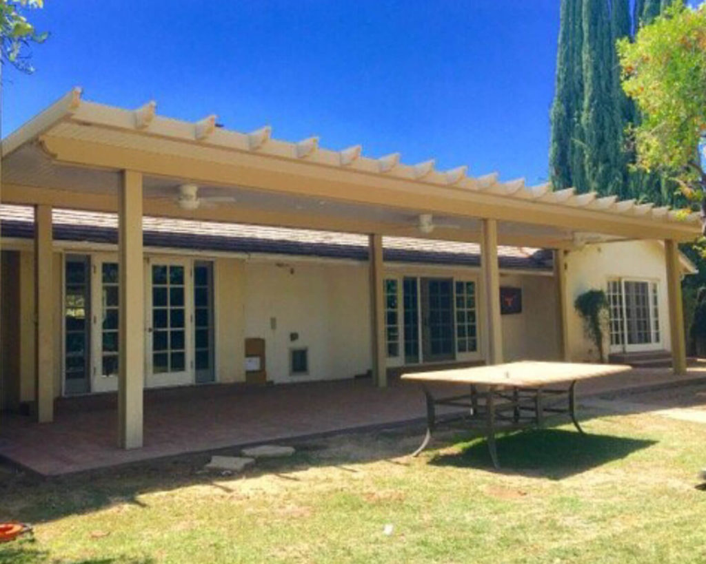 Solid Freestanding Patio Covers