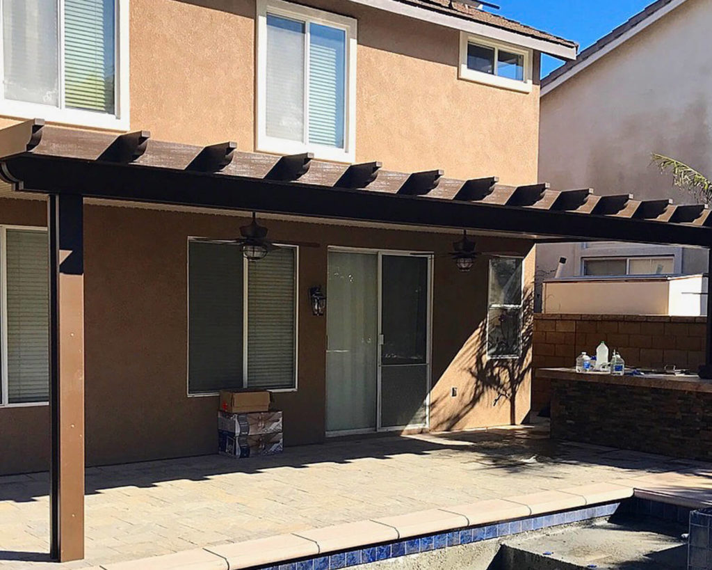 Solid Attached Patio Covers