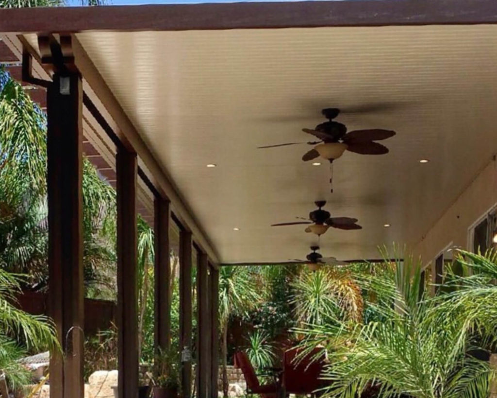 Solid Attached Patio Covers