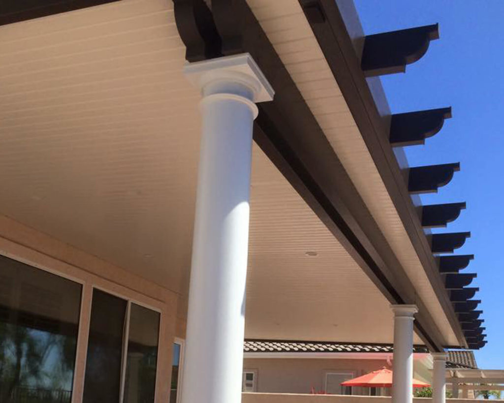Solid Attached Patio Covers
