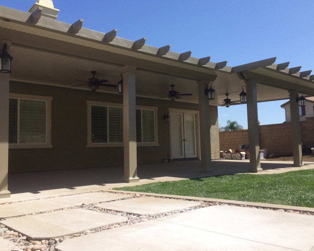 Solid Attached Patio Covers