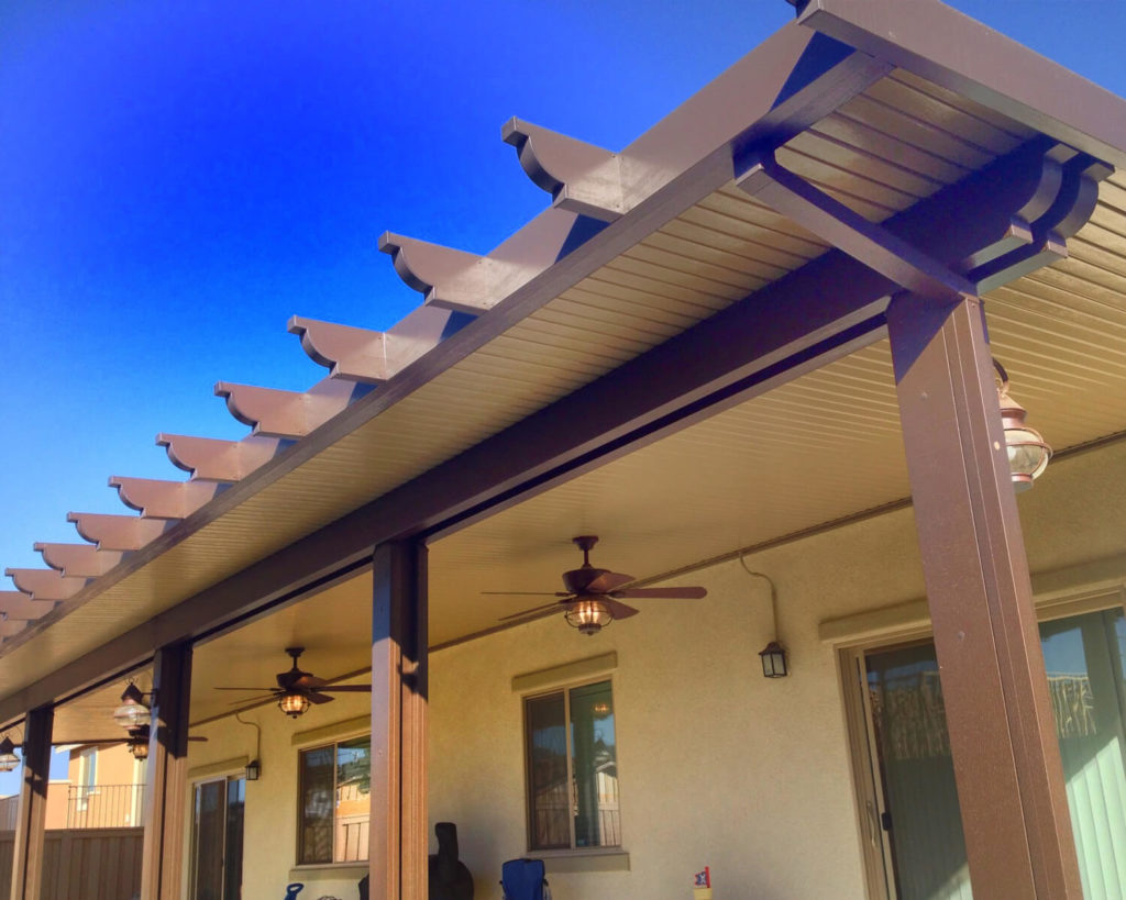 Solid Attached Patio Covers