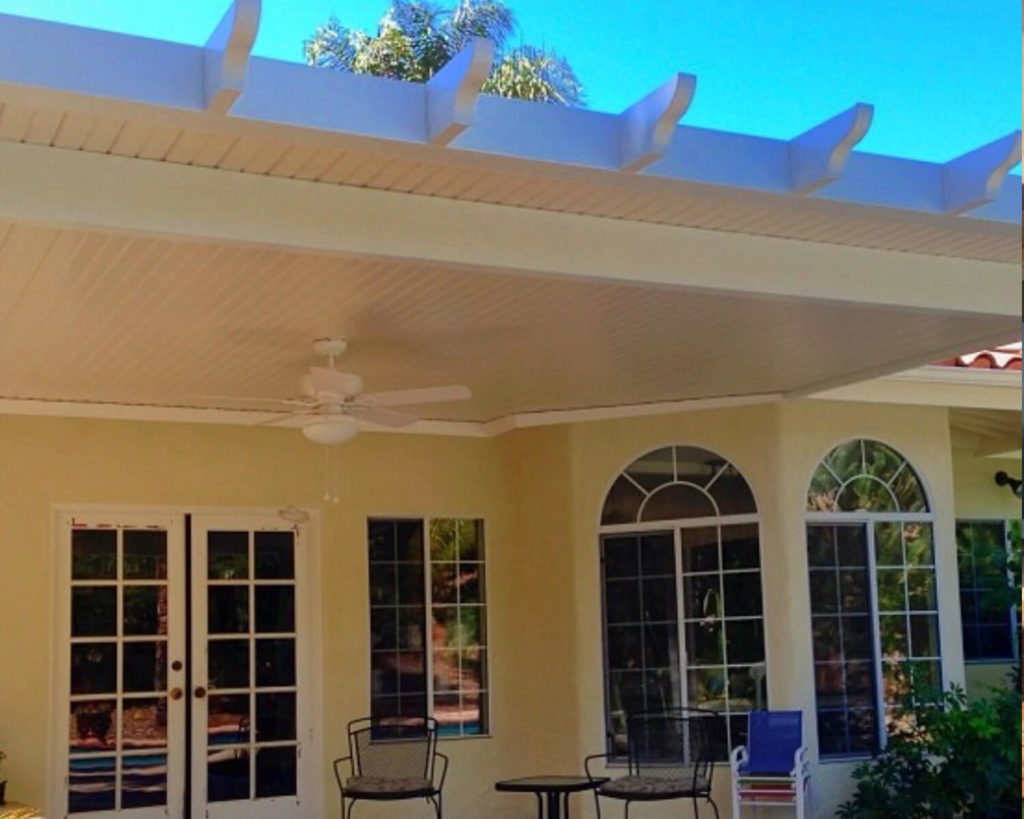 Solid Attached Patio Covers