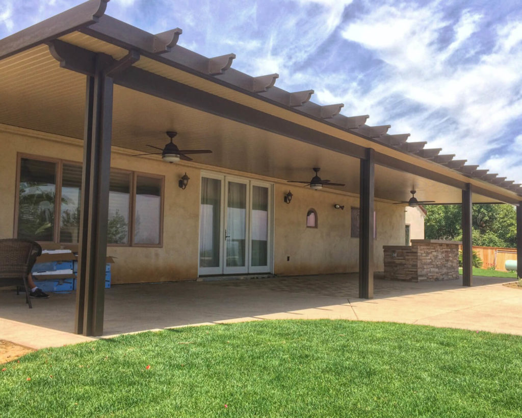 Solid Attached Patio Covers