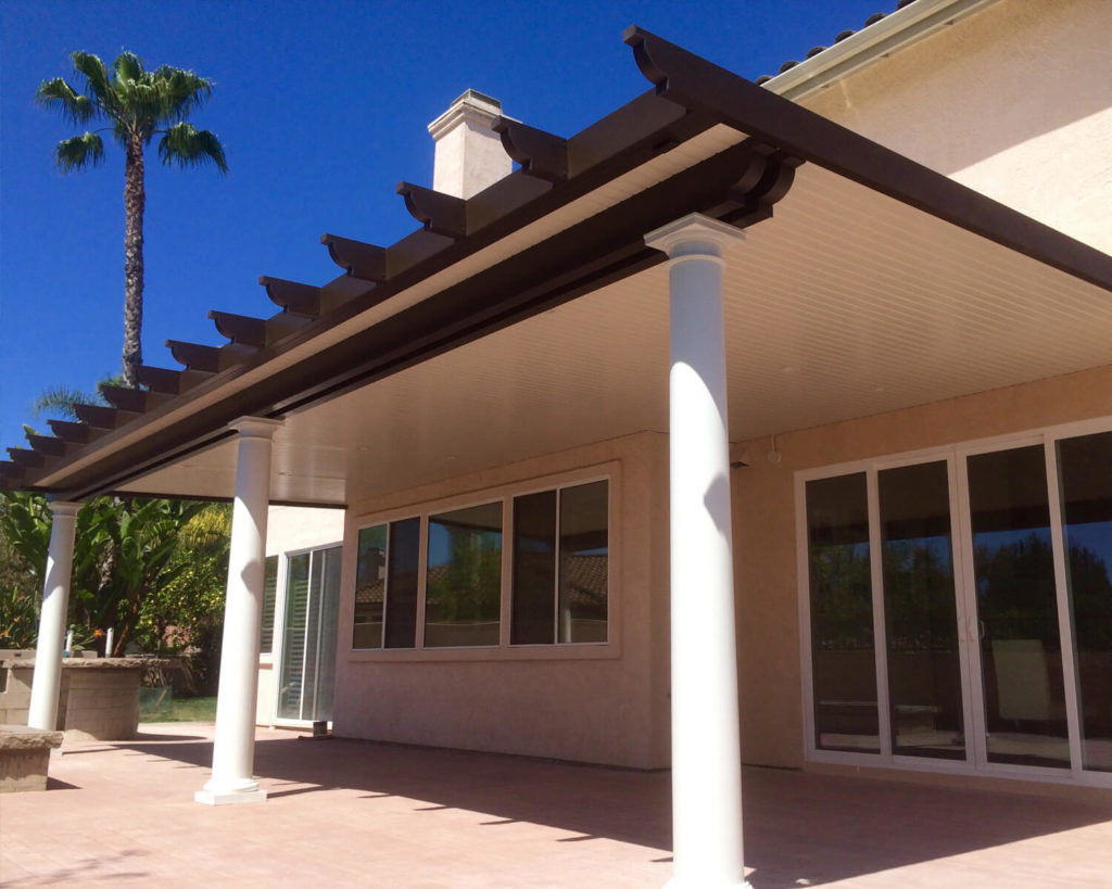 Solid Attached Patio Covers
