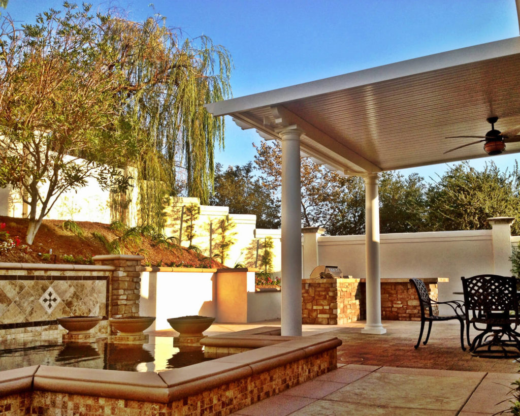 Solid Attached Patio Covers