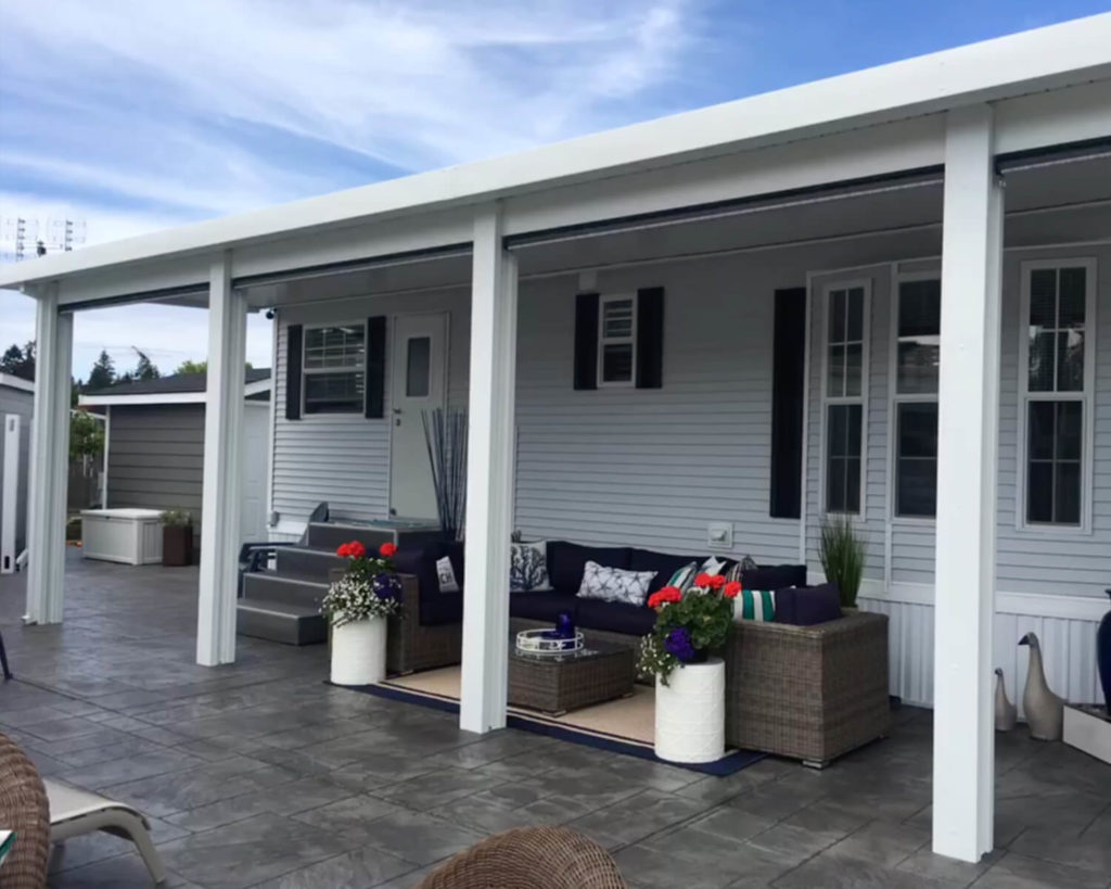 Solid Attached Patio Covers