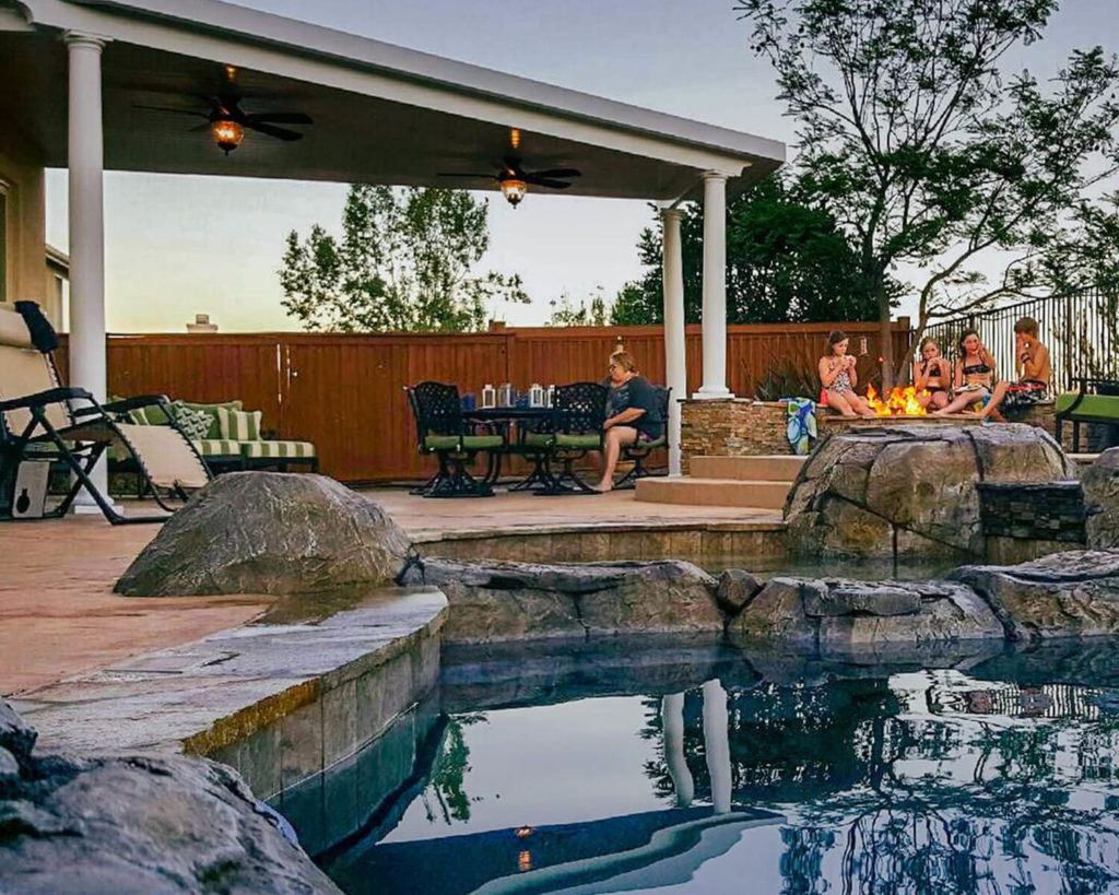 Solid Attached Patio Covers