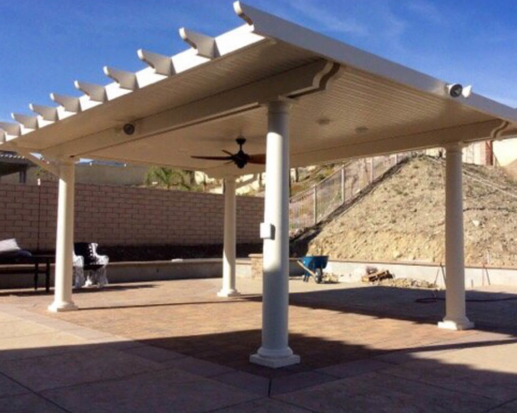 Solid Freestanding Patio Covers