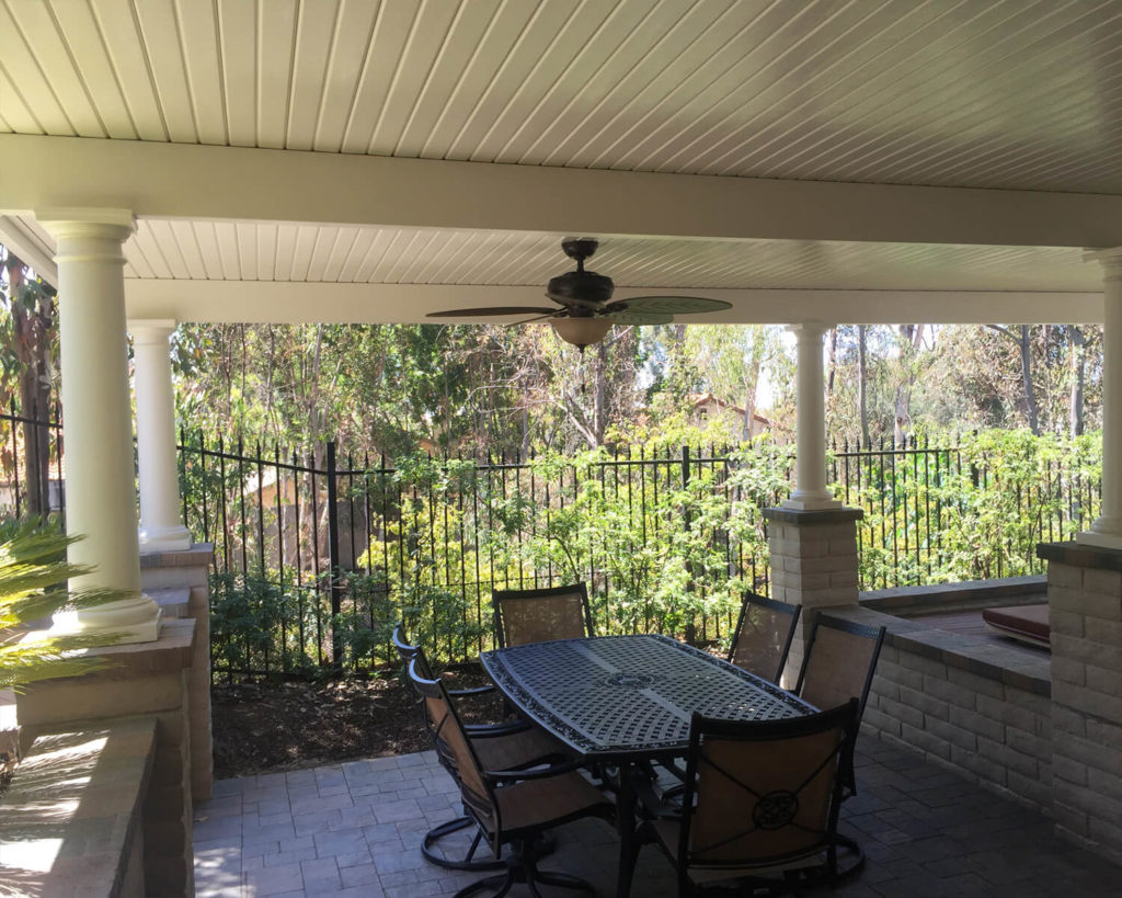 Solid Attached Patio Covers