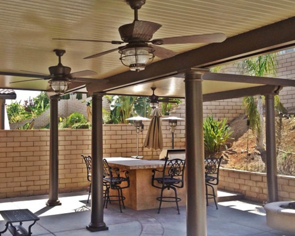 Solid Attached Patio Covers