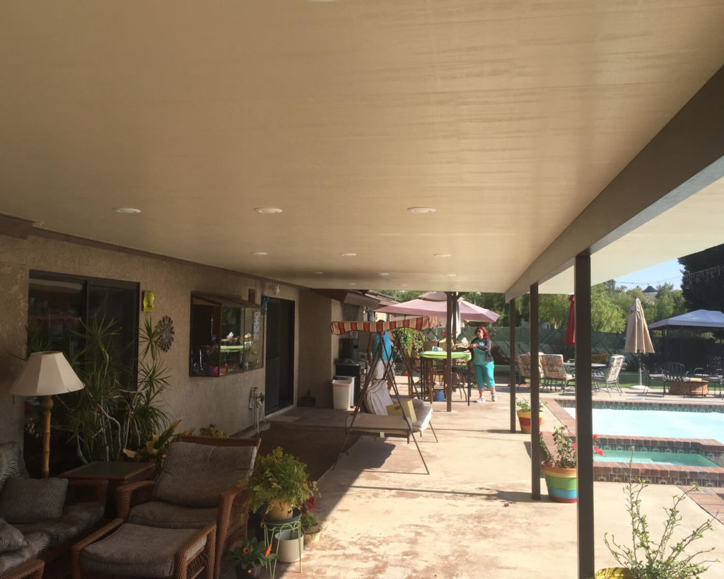 Insulated Attached Patio Cover