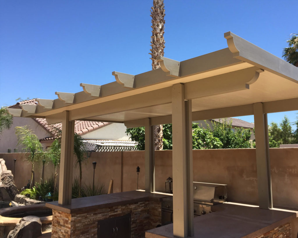 Insulated Freestanding Patio Cover
