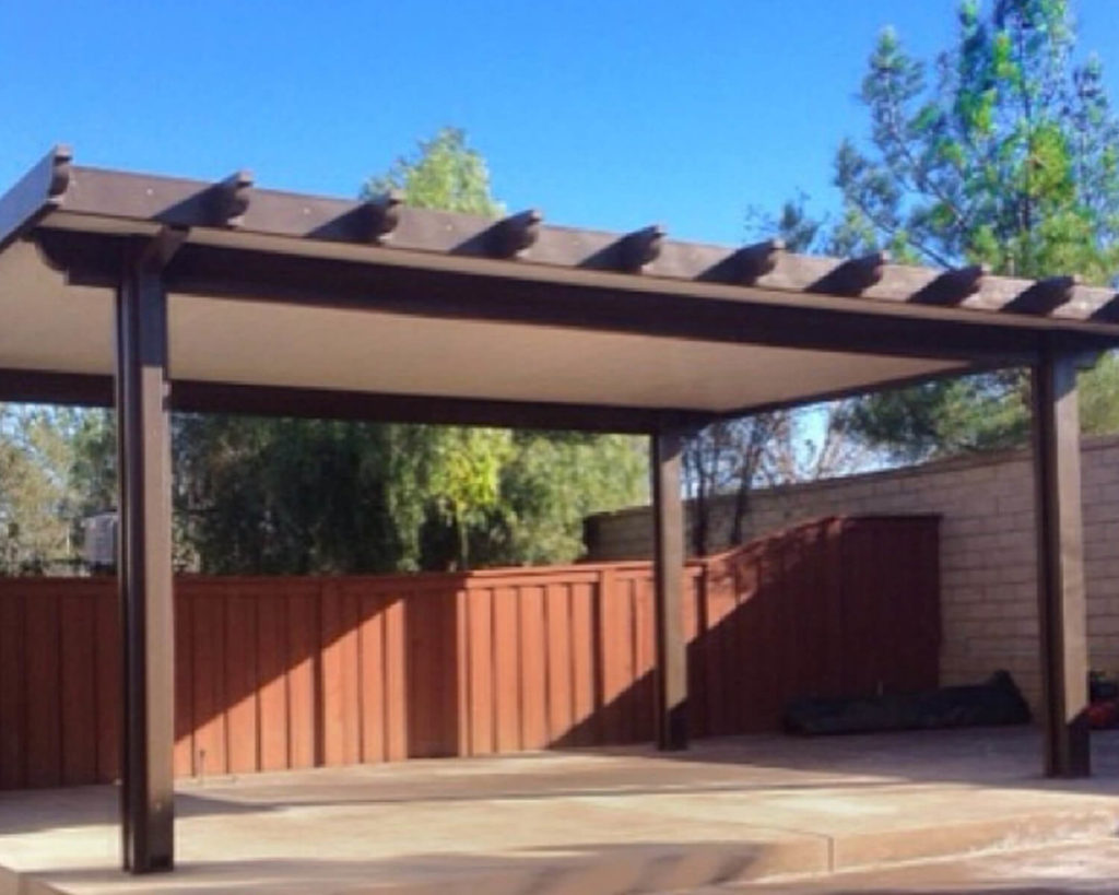 Insulated Freestanding Patio Cover
