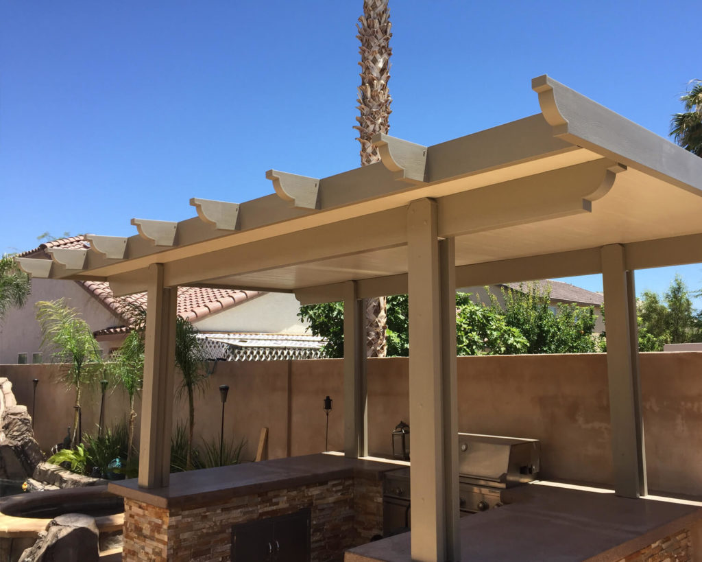 Insulated Freestanding Patio Cover